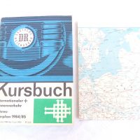 Kursbuch DR Binnen-und Internationaler Verkehr 1984/85