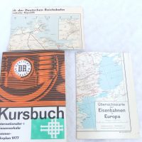 Kursbuch DR Binnen-und Internationaler Verkehr 1977 Sommerfahrplan
