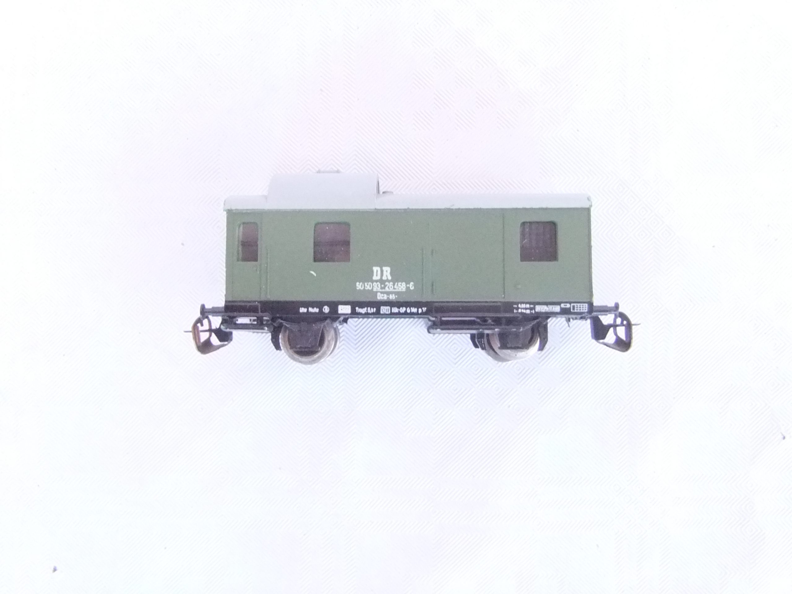 BTTB TT Güterzuggepäckwagen DR Ep.IV