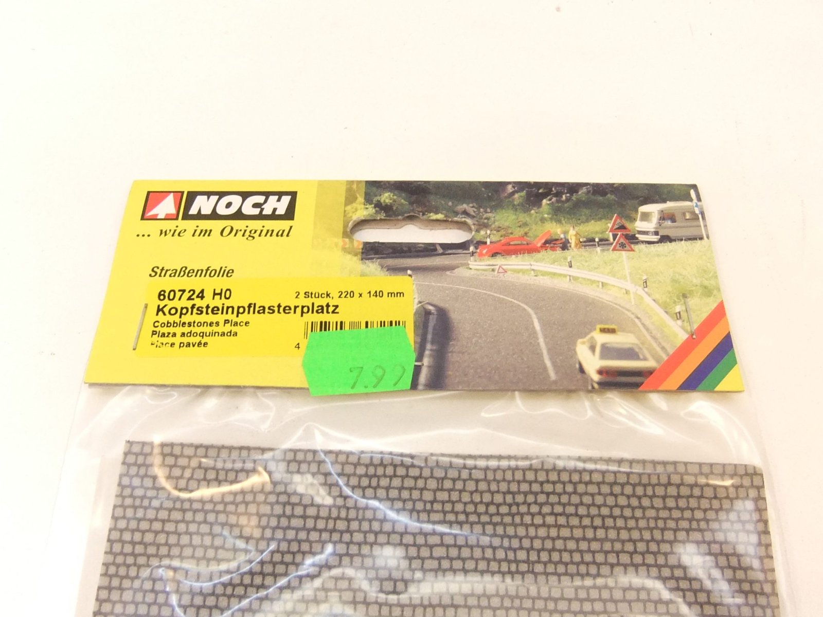 Noch 60712 – Carrefour En Asphalte Pour Modélisme Ferroviaire – 220x220 Mm, 2 Pièces, Dès 14 Ans