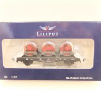 Liliput HO 2-achs. Radsatztransportwagen DB Ep.III