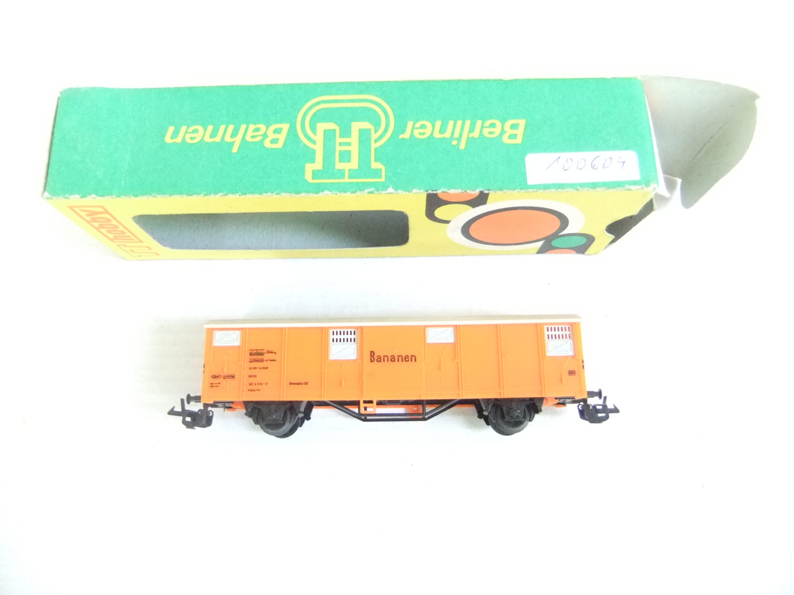 BTTB  TT  2-achs. ged. Güterwagen  „Bananen“