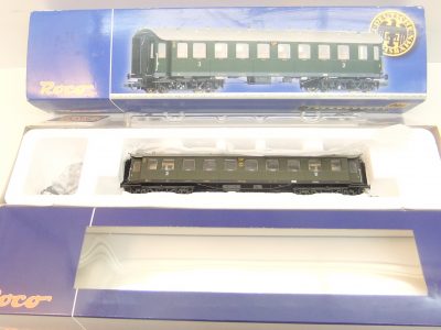 Roco HO 1./2./3. Klasse Schnellzugwagen ABC4ü  DRG Ep. II