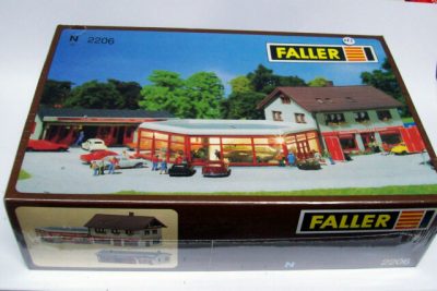 Faller 2206 N-Spur BS Autohaus Dengler
