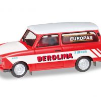 Herpa HO Trabant 601 Universal “Zirkus Berolina”