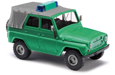 Busch HO Geländewagen UAZ 469 Bundesgrenzschutz