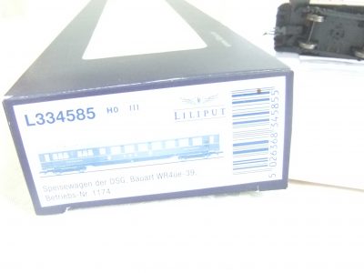 Liliput L334585 HO Speisewagen DSG  Bauart WR4üe-39 – Bild 3