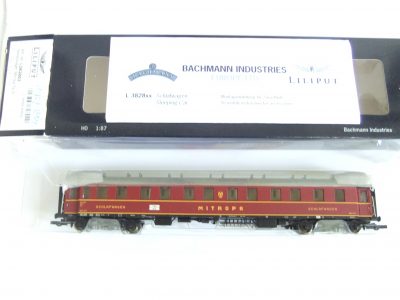 Liliput L382802 HO Schürzenschlafwagen "Mitropa" DR Ep.III