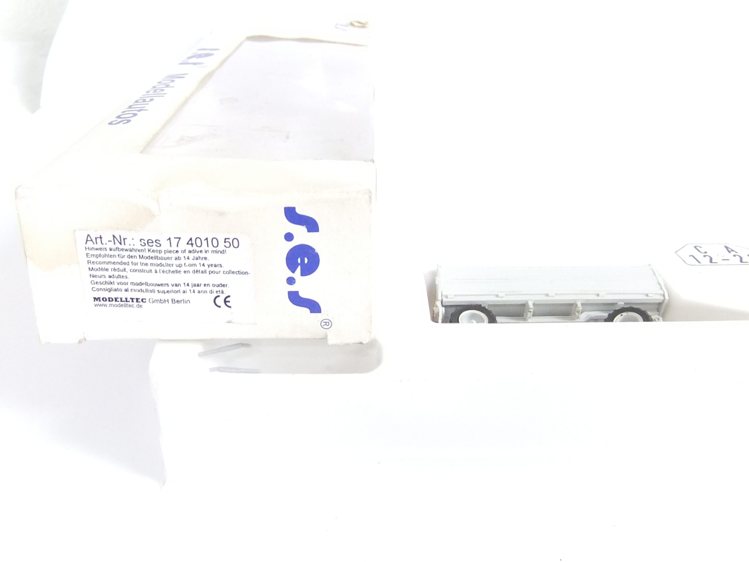 SES 17 4010 50 HO HW 80.11 LKW Kipp-Anhänger – Bild 2