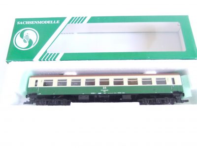 Sachsenmodelle 14368 HO 4-achs.Reko Sitzwagen Ep.IV mit Innenbeleuchtung