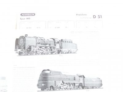 Märklin Katalog 1951 D mit Preisblatt – Bild 2
