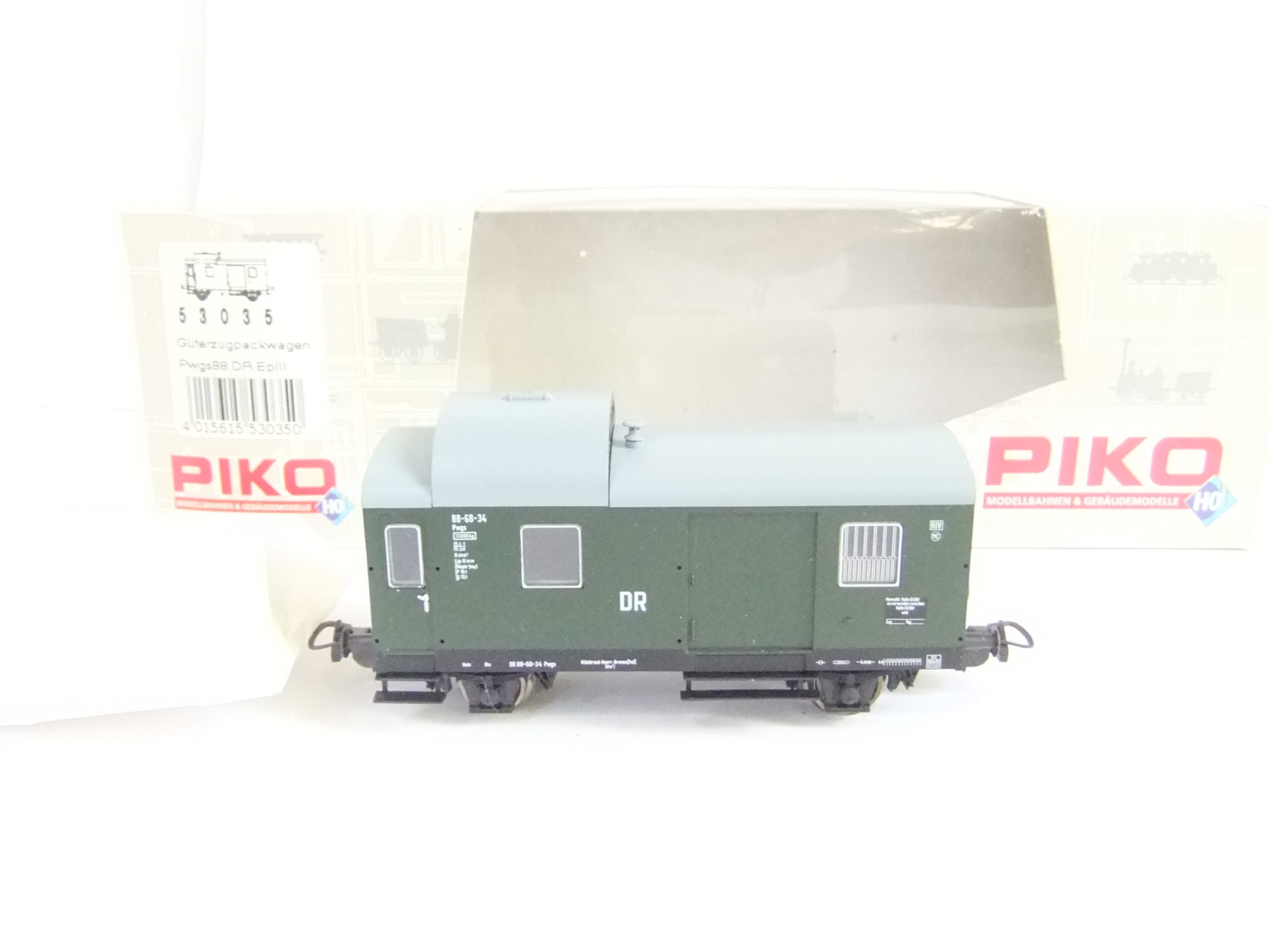 Piko 53035 HO Güterzugbegleitwagen DR Ep.III – Bild 2