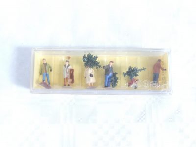Preiser HO 0187 Weihnachtsbaumverkauf