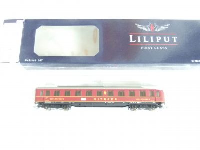 Liliput L383302 HO Schürzenschlafwagen "Mitropa" DR Ep.III