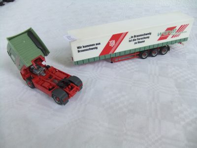 Herpa  HO  MB "Actos" mit Sattelzug "Spedition Wandt" – Bild 2