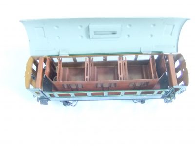 Märklin 17510  4-achsig Personenwagen alte Spur 0, grün -Mit Inneneinrichtung- – Bild 7