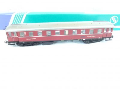 Sachsenmodelle 14419 HO 4-achs.Behelfsschlafwagen DR Ep.III mit Innenbeleuchtung – Bild 2