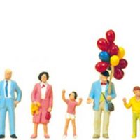 Preiser HO 24659  Ballonverkauf