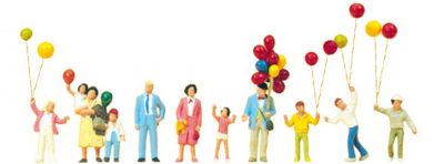 Preiser HO 24659  Ballonverkauf