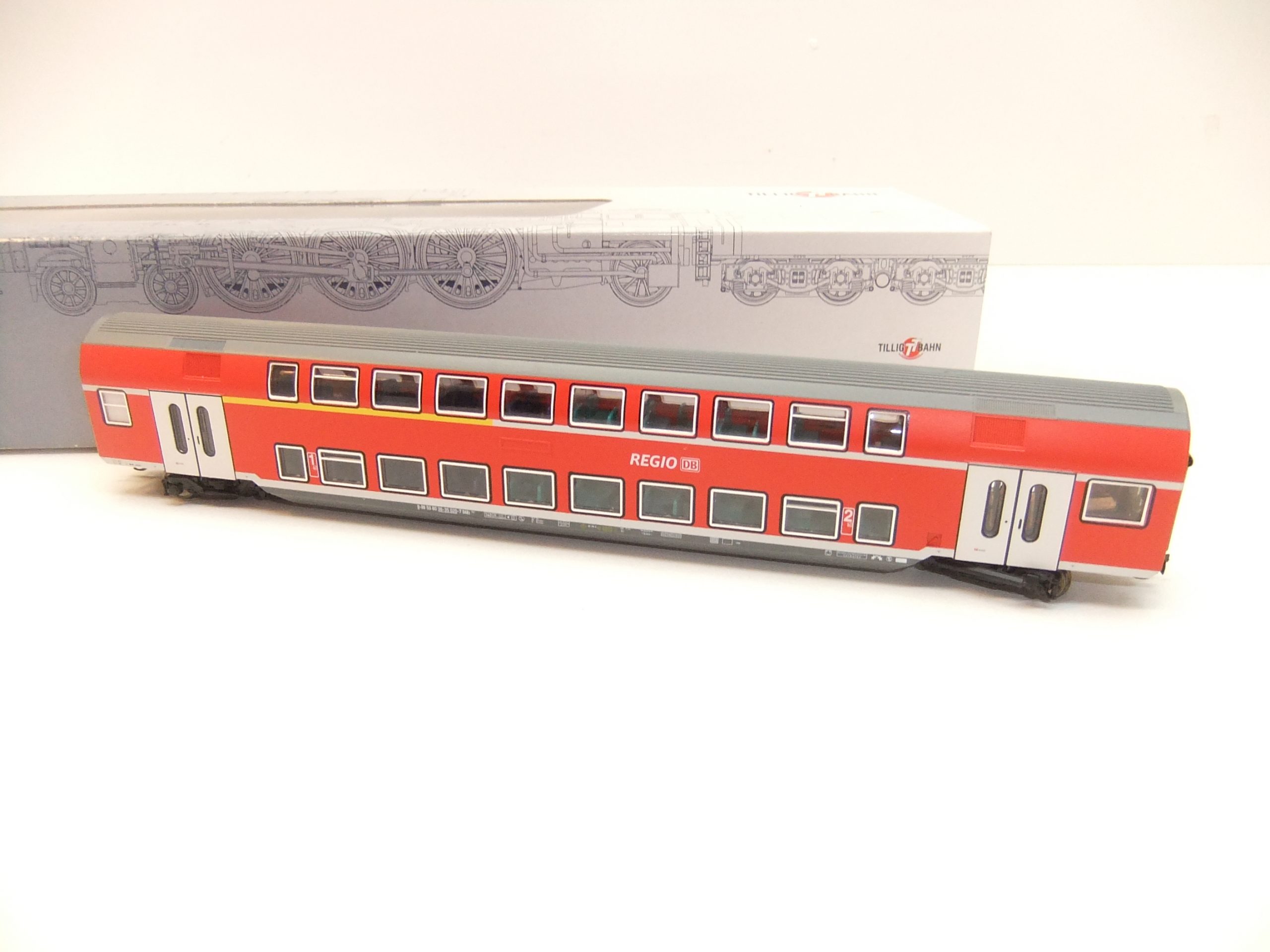 Tillig 13803 TT Doppelstockwg. 1./2. Kl DBAG "Regio" – Bild 2
