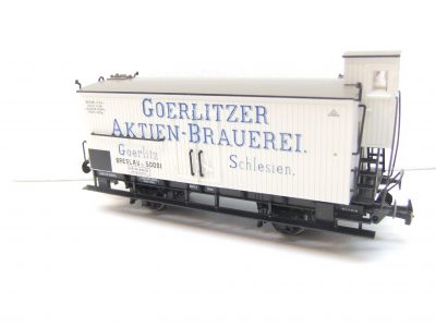 Piko HO Kühlwagen mit Bh Ep.I "Goerlitzer Aktien-Brauerei" Schlesien – Bild 2