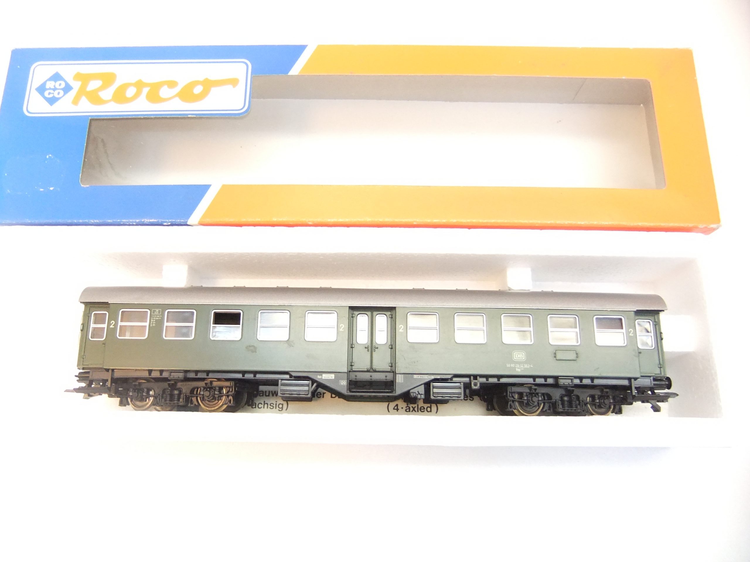 Roco 44030 HO Umbauwagen 2.Kl. DB Ep.IV – Bild 2