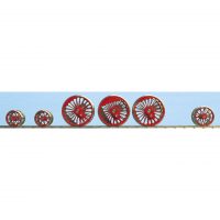 Weinert 5600 HO BR 01 RP 25-Tauschradsatz mit 11,5-mm-Vorlaufrädern
