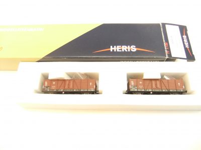 Heris 80036 TT  Set 2 offene Güterwagen Bauart "Villach" DR Ep.III – Bild 2