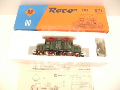 Roco 43514 HO E-Lok BR 71 DRG Ep.II