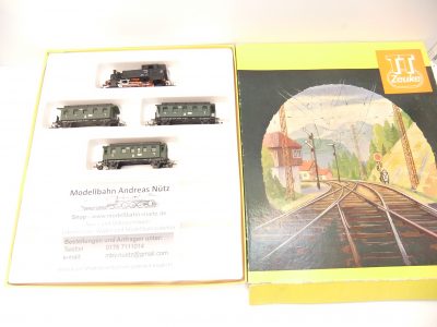 Zeuke/BTTB  TT  545/13 Personenzug-SET "Oldtimer Personenzug"