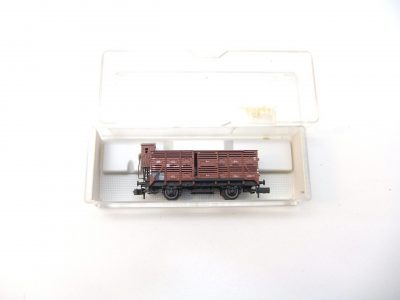 Fleischmann 8380K N-Spur Verschlagwagen mit Bh DR Ep.III