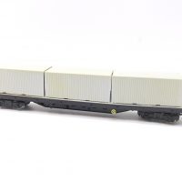 Piko HO Flachwagen mit Container DR Ep.IV