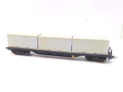 Piko HO Flachwagen mit Container DR Ep.IV