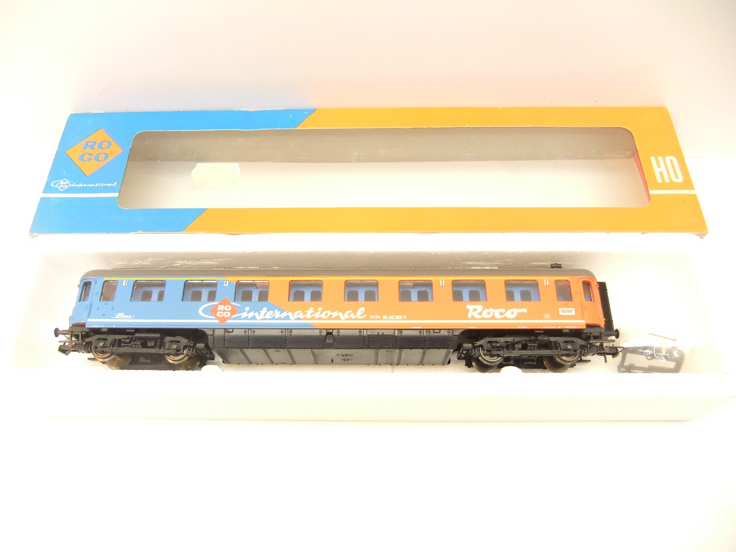 Roco 4218B HO 4-achs. D-Zugwagen 1.Kl. der NS (Sondermodell 25 Jahre Roco)