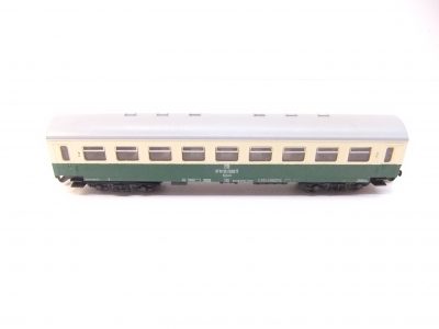 BTTB  TT  4-achs. Rekowagen DR Ep.IV  grün/elfenbein - Dach braun