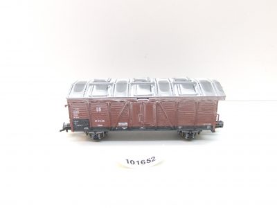 Piko 58304 HO Behelfskaliwagen Bauart T-v5602 werks. gealtert DR Ep.III