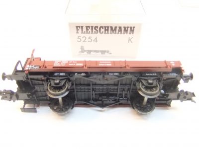 Fleischmann 5254 HO Flachwagen mit Bh DRG Ep.II – Bild 2