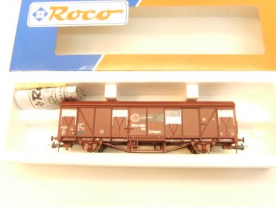 Roco 46743 HO 2-achs.G-Wg. Bauart Gbs DR Ep.IV  "MZ"