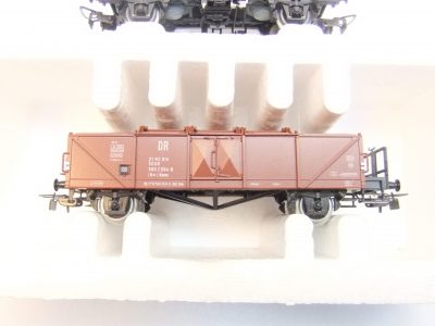 Piko HO Güterzugset BR 110 mit Klappdeckel-und Zementsilowagen DR Ep.IV – Bild 4
