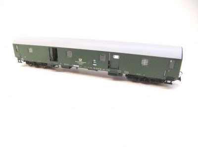 Sachsenmodelle/Tillig 74697 HO 4-achs. Bahnpostwagen Deutsche Bundespost Post r-a/24 mb-II Ep.4 – Bild 2