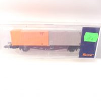 Roco 76787 HO 2-achs. Containerwagen DR Ep.IV