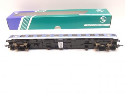 Sachsenmodelle 14406 HO 4-achs. Interregio-Wagen 1.Kl. DR "Halberstädter" LED Innenbeleuchtung – Bild 2