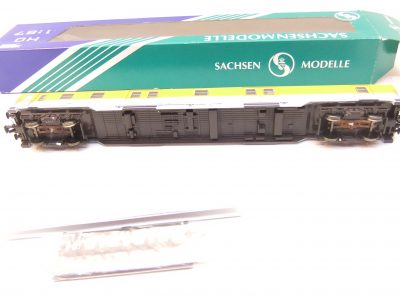 Sachsenmodelle/Tillig 74551 HO 4-achs. Messbeiwagen DBAG Ep.V – Bild 4