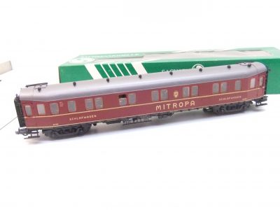 Roco/Sachsenmodelle HO 4-achs."Mitropa" Schlafwagen DR Ep.II  LED Innenbeleuchtung – Bild 2