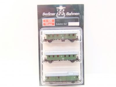BTTB 01974 TT Zubehör SET "Wagen Personenzug DR" – Bild 2