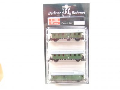 BTTB 01974 TT Zubehör SET "Wagen Personenzug DR"