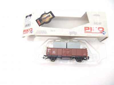 Piko HO 2-achs.O-Wagen DR Ep.IV Ladegut Container