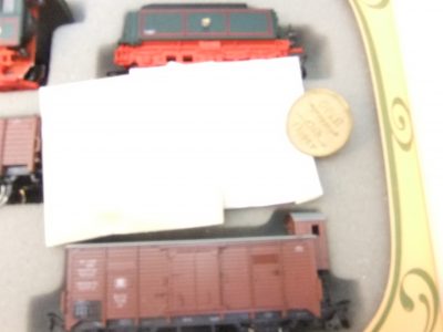 Piko HO Zugset KPEV Da-Lok BR G8`1 und drei Güterwagen – Bild 5