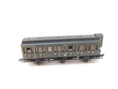 Tillig 13xxx  TT  3-achs. preuß. Personenwagen mit Bh KPEV Ep.I