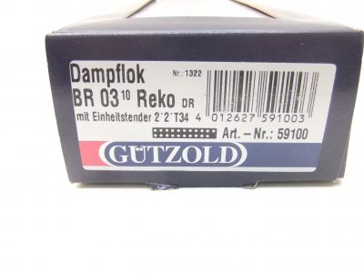 Gützold 59100  HO BR 03.10 DR Ep.III Kohle – Bild 3